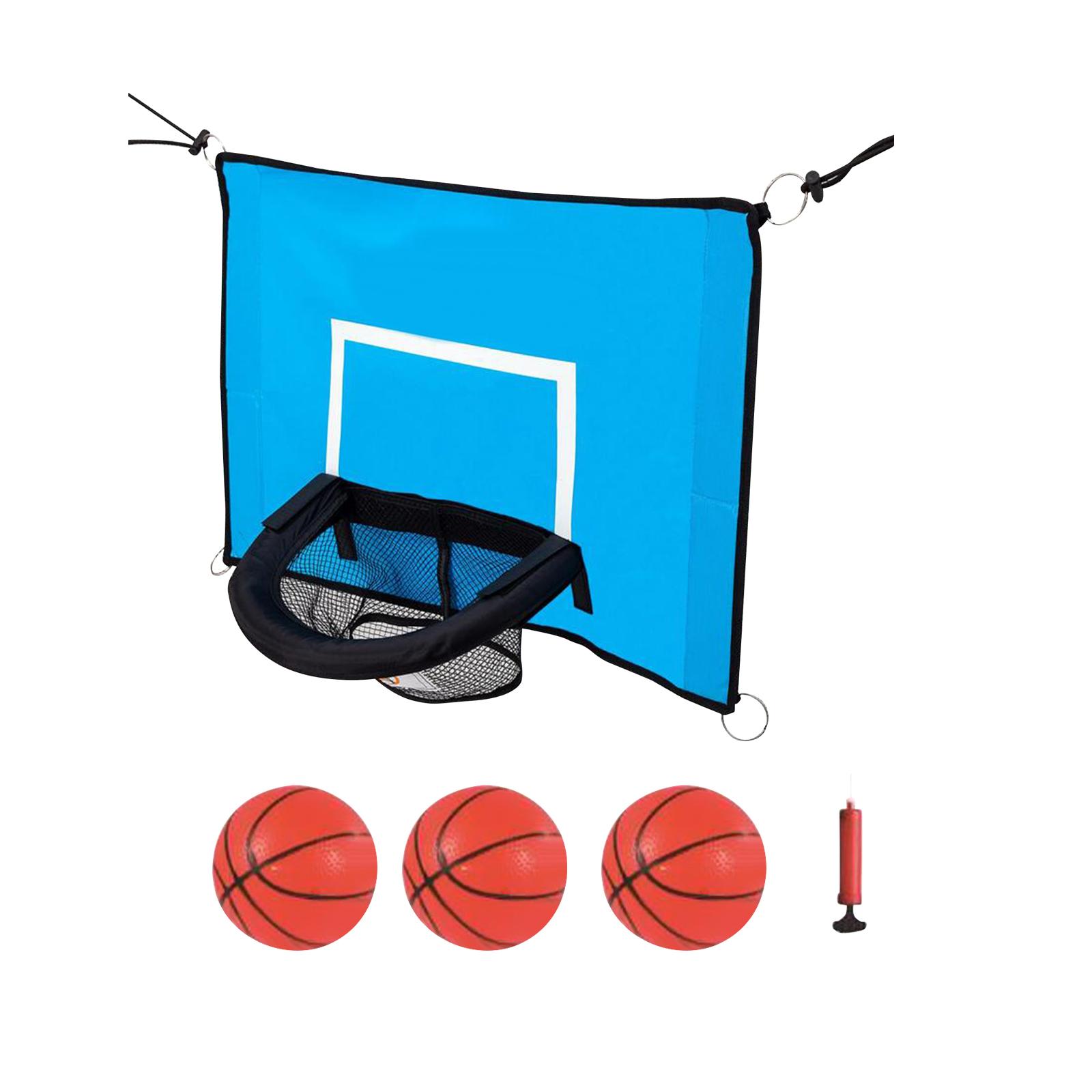 Trampolin Basket Hoop PVC Atta - Kids Indoor Outdoor Trampoline ulasan dan harga